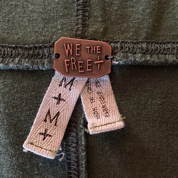 We The Free | Green Cosmo Tie Dye Cowl Neck Top OB546687 M - Picture 6 of 8